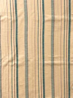 Handloom Cotton Weaving Lining Print Multi-Colour/ Handloom jamdani