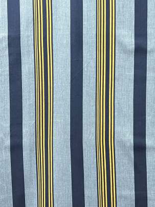 Handloom Cotton Weaving Lining Print Grey/ Handloom jamdani