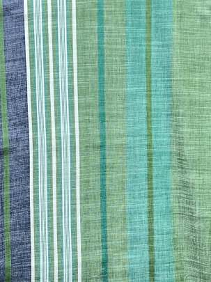 Handloom Cotton Weaving Lining Print Multi-Colour/ Handloom jamdani