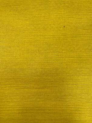 Handloom jamdani fabric with woven motifs design - Yellow/ Handloom jamdani