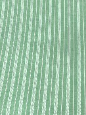 Handloom jamdani fabric with woven motifs design - Pista green/ Handloom jamdani