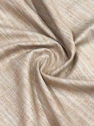 Handloom matka fabric - Cream/