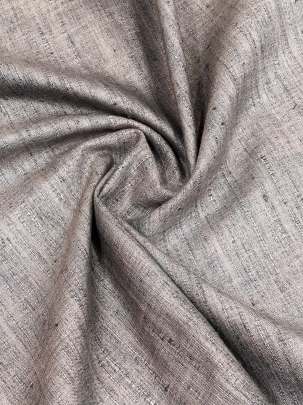 Handloom matka fabric - Grey/ 