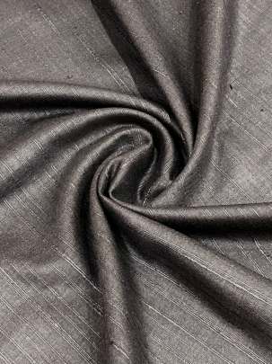 Handloom matka fabric - Grey brown/