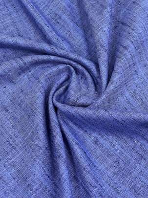 Handloom matka fabric - Indigo blue/