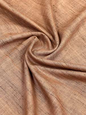 Handloom matka fabric - Light brown/ 