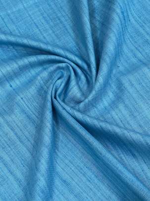 Handloom matka fabric - Sky blue/ 