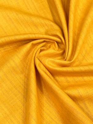 Handloom matka fabric - Yellow/