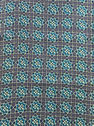 Mal Cotton Butti Print Grey/ 