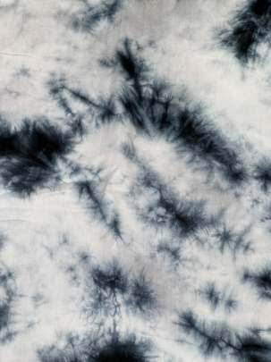 Masline tie dye fabric - Black/ 