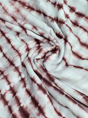 Masline tie dye fabric - Brown/ 