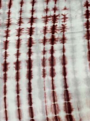 Masline tie dye fabric - Brown/ 