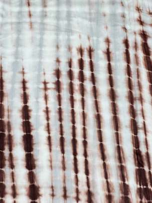 Masline tie dye fabric - Brown/ 