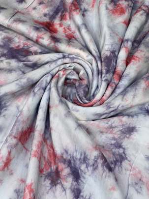 Masline tie dye fabric - Multi-colour/ 