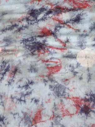 Masline tie dye fabric - Multi-colour/ 