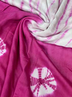 Masline tie dye fabric - Pink/ 