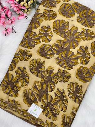 Modal handblocked print/ Traditional silk prints 