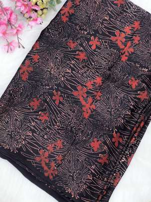 Modal handblocked print/ Traditional silk prints 