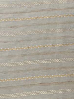  Munga Silk With Golden & Silver Banarasi Work ( Dyeable )/ Banarasi dyeable fabrics