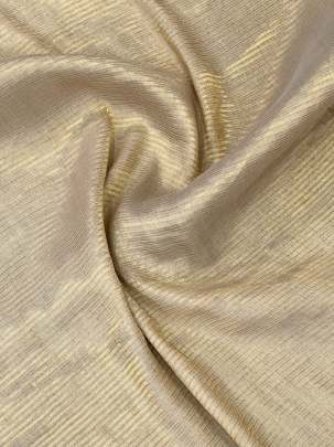 Munga Silk With Self Golden Lining ( Dyeable )/ 