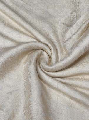 Munga silk with water gold zari work - Natural ( Dyeable ) Munga Silk Fabrics