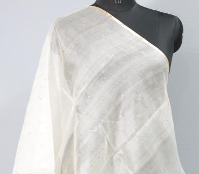 Organza mukesh work duppata/ Work Duppatas