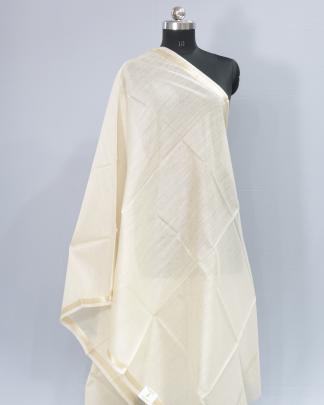 Plain munga silk duppata/ 