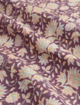 Printed Aari Work Fabrics/