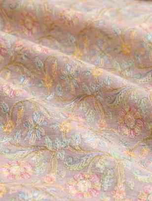 Printed Aari Work Fabrics/ 