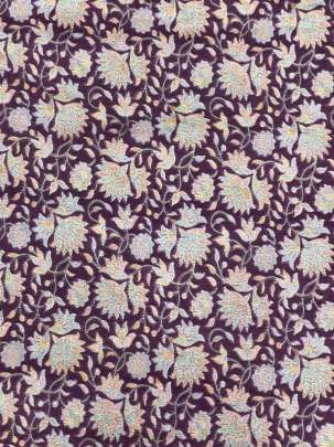 Printed Aari Work Fabrics/ Pure Banarasi fabrics