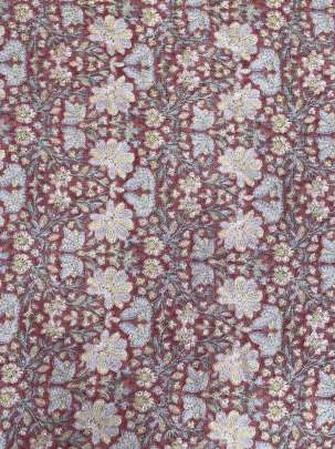 Printed Aari Work Fabrics/ Pure Banarasi fabrics