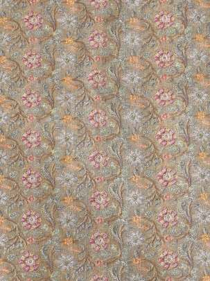 Printed Aari Work Fabrics/ Pure Banarasi fabrics