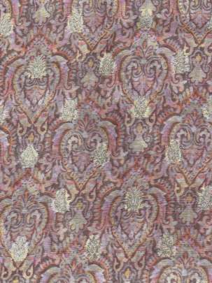 Printed Chiniya Silk With Banarasi Butti Peach/ Pure Banarasi fabrics