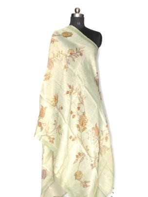 Printed organza tissue duppata/