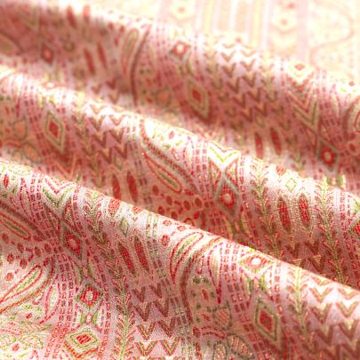 Pure banarasi brocade fabric/ 