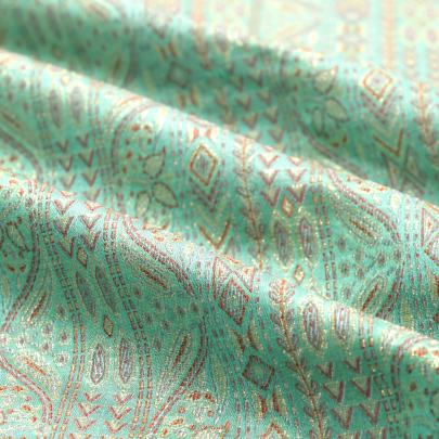 Pure banarasi brocade fabric/