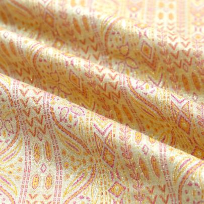 Pure banarasi brocade fabric/ Pure Banarasi fabrics