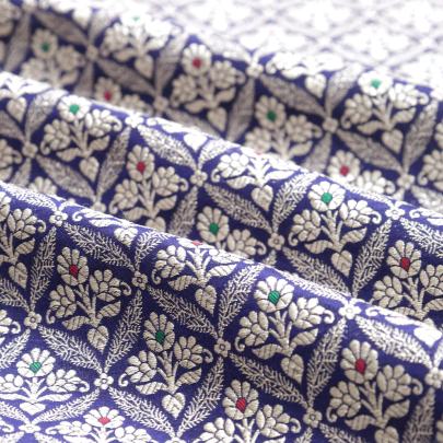 Pure banarasi brocade fabric/