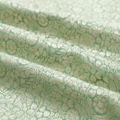 Pure banarasi brocade fabric/ Pure Banarasi fabrics