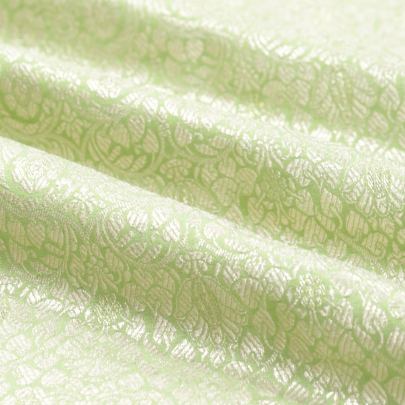 Pure banarasi brocade fabric/ Pure Banarasi fabrics