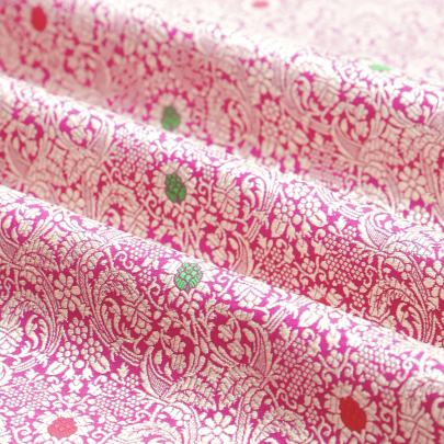 Pure banarasi brocade fabric/ 