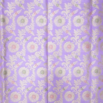 Pure banarasi brocade fabric/ Pure Banarasi fabrics