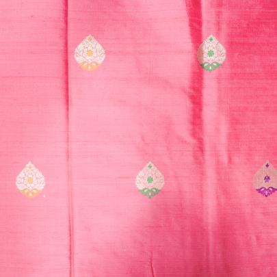 Pure banarasi brocade fabric/ Pure Banarasi fabrics