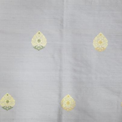 Pure banarasi brocade fabric/ Pure Banarasi fabrics