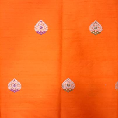 Pure banarasi brocade fabric/ Pure Banarasi fabrics