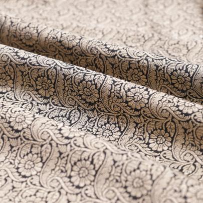 Pure handwoven banarasi brocade fabric/