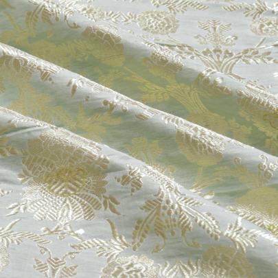 Pure handwoven banarasi brocade fabric/