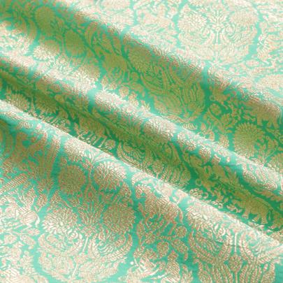 Pure handwoven banarasi brocade fabric/ Banarasi Brocade