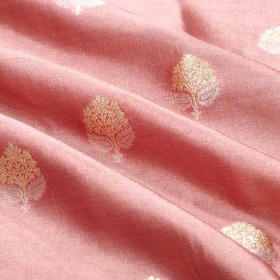 Pure handwoven banarasi brocade fabric/ 