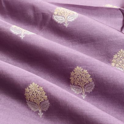 Pure handwoven banarasi brocade fabric/ 